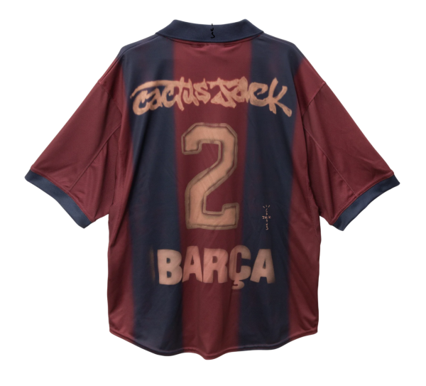 Camiseta FC Barcelona retro x Travis Scott - Imagen 2
