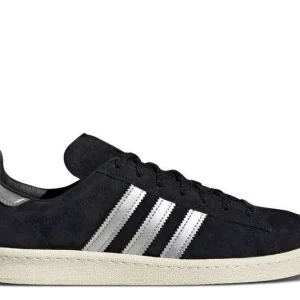 ADIDAS CAMPUS 'BLACK METALLIC SILVER'