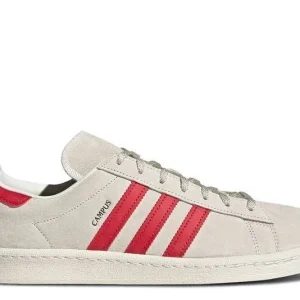 ADIDAS CAMPUS 'OFF WHITE COLLEGIATE RED'