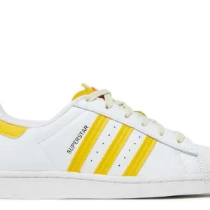 ADIDAS SUPERSTAR 'WHITE LAZY YELLOW'
