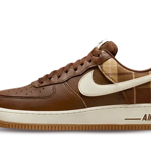 AF1 07 LX Low Brown Plaid Pack