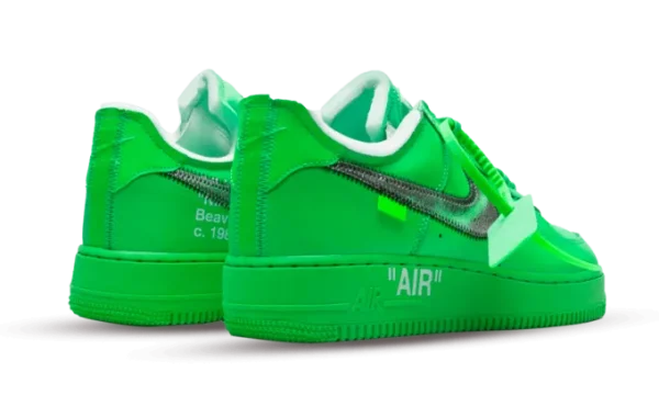 AF1 Low 0ff-White Light Green Spark - Imagen 4