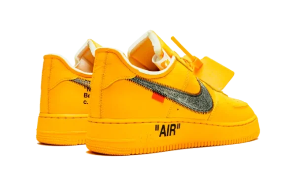 AF1 Low 0ff-White University Gold Metallic - Imagen 4