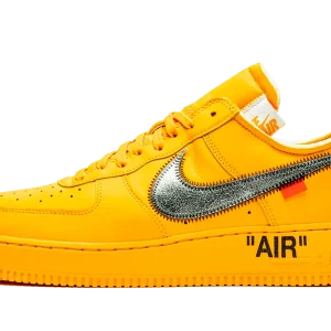 AF1 Low 0ff-White University Gold Metallic