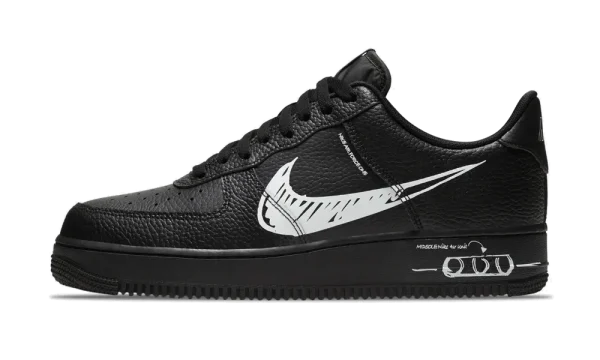 AF1 Sketch Black