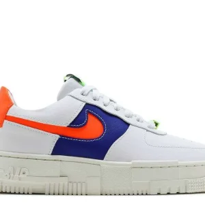 AIR FORCE 1 PIXEL 'WHITE CONCORD CRIMSON'