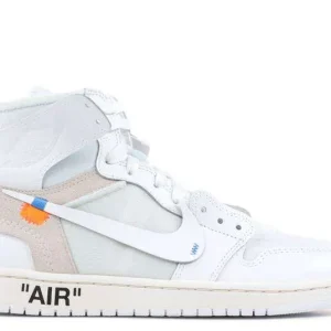 AIR JORDAN 1 HIGH OFF-WHITE 'WHITE'