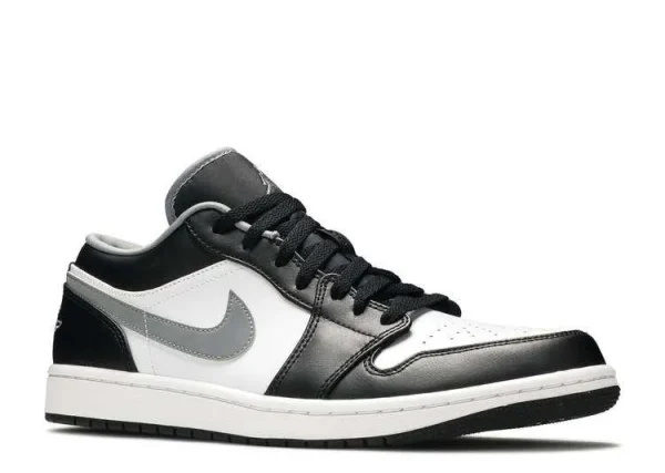 AIR JORDAN 1 LOW 'BLACK MEDIUM GREY' - Imagen 4