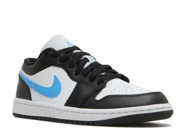 AIR JORDAN 1 LOW 'BLACK UNIVERSITY BLUE' - Imagen 2