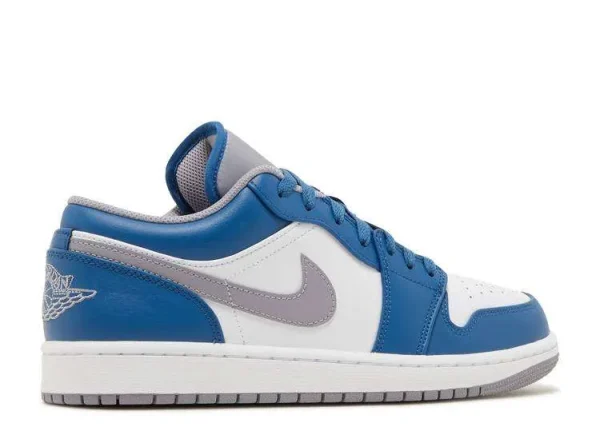 AIR JORDAN 1 LOW 'TRUE BLUE' - Imagen 3