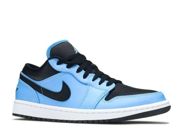 AIR JORDAN 1 LOW 'UNIVERSITY BLUE BLACK' - Imagen 2