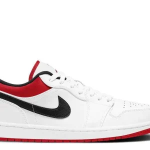 AIR JORDAN 1 LOW 'WHITE GYM RED'