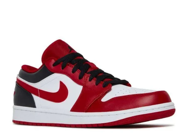 AIR JORDAN 1 LOW 'WHITE GYM RED' - Imagen 2