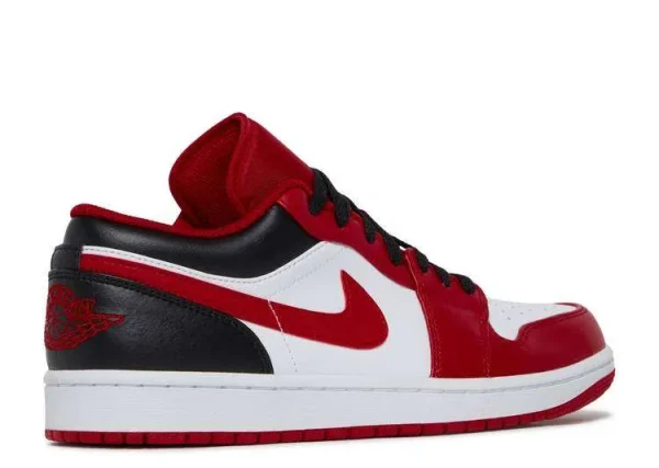 AIR JORDAN 1 LOW 'WHITE GYM RED' - Imagen 3