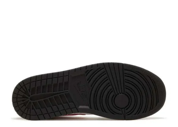 AIR JORDAN 1 MID 'BLACK FIRE RED' - Imagen 4