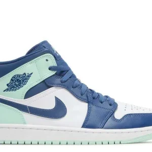 AIR JORDAN 1 MID 'BLUE MINT'