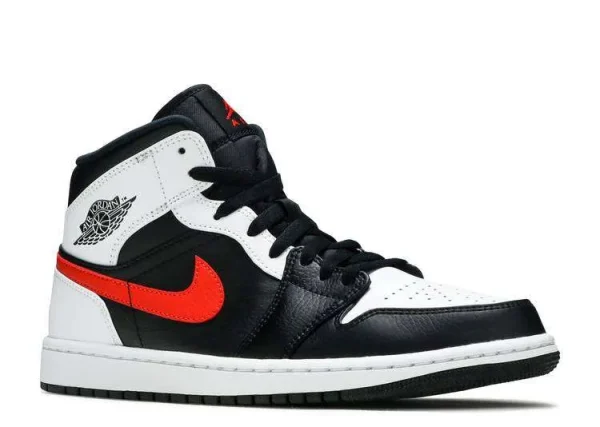 AIR JORDAN 1 MID 'CHILE RED' - Imagen 3