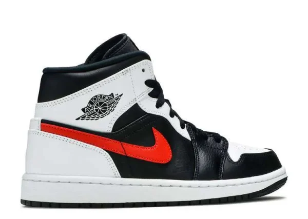 AIR JORDAN 1 MID 'CHILE RED' - Imagen 4