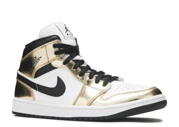 AIR JORDAN 1 MID 'METALLIC GOLD' - Imagen 2