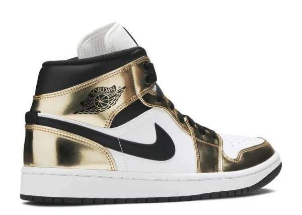 AIR JORDAN 1 MID 'METALLIC GOLD' - Imagen 3