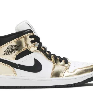 AIR JORDAN 1 MID 'METALLIC GOLD'
