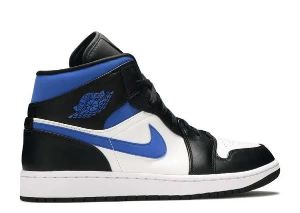 AIR JORDAN 1 MID 'RACER BLUE' - Imagen 4
