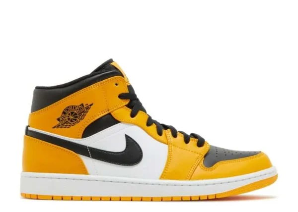 AIR JORDAN 1 MID 'REVERSE YELLOW TOE' - Imagen 2