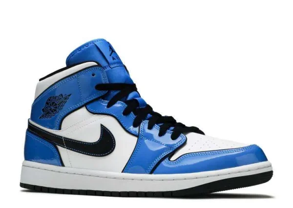 AIR JORDAN 1 MID 'SIGNAL BLUE' - Imagen 2
