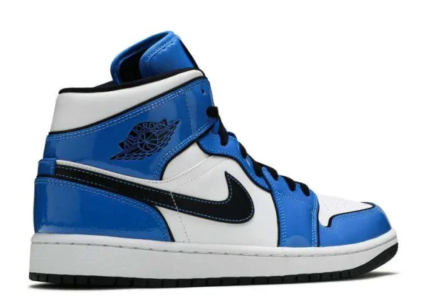 AIR JORDAN 1 MID 'SIGNAL BLUE' - Imagen 3