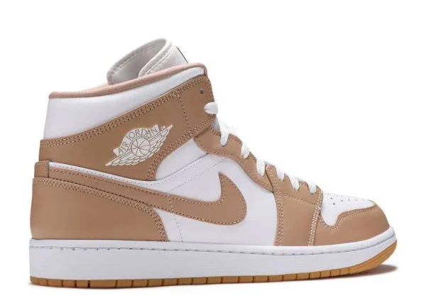 AIR JORDAN 1 MID 'TAN GUM' - Imagen 3