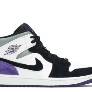 AIR JORDAN 1 MID 'VARISTY PURPLE'