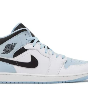 AIR JORDAN 1 MID 'WHITE ICE BLUE'