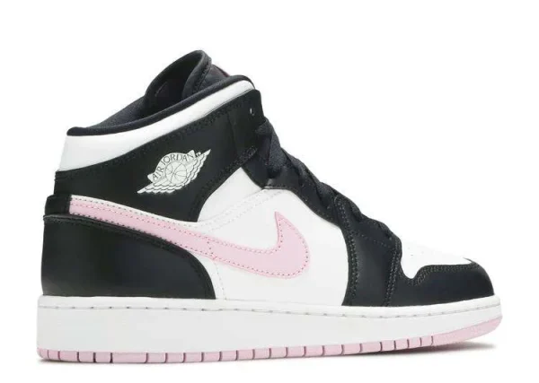 AIR JORDAN 1 MID 'WHITE LIGHT ARTIC PINK' - Imagen 3