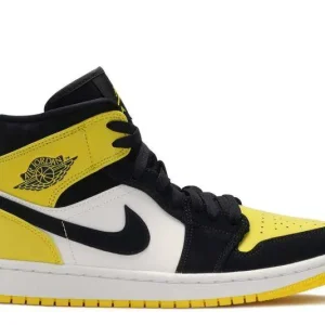 AIR JORDAN 1 MID 'YELLOW TOE'