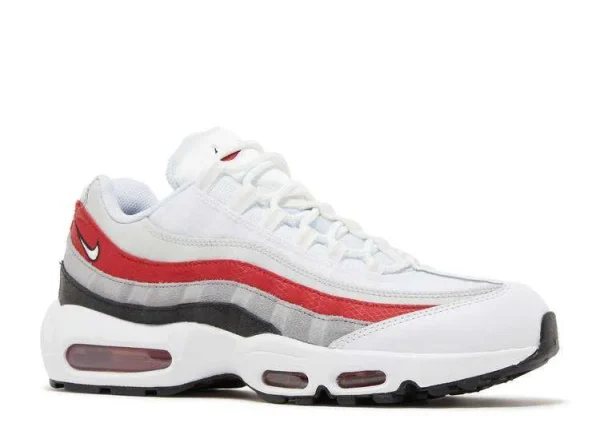 AIR MAX 95 'WHITE VARSITY RED' - Imagen 2
