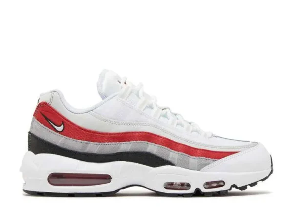 AIR MAX 95 'WHITE VARSITY RED'
