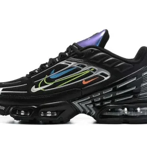 AIR MAX PLUS TN 3 'QUADRUPLE SWOOSH METALLIC BLACK'