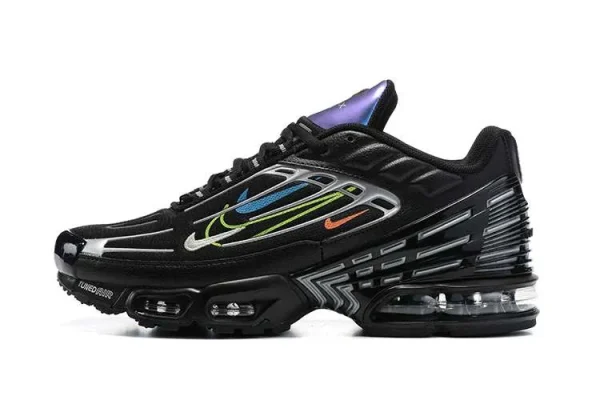 AIR MAX PLUS TN 3 'QUADRUPLE SWOOSH METALLIC BLACK'