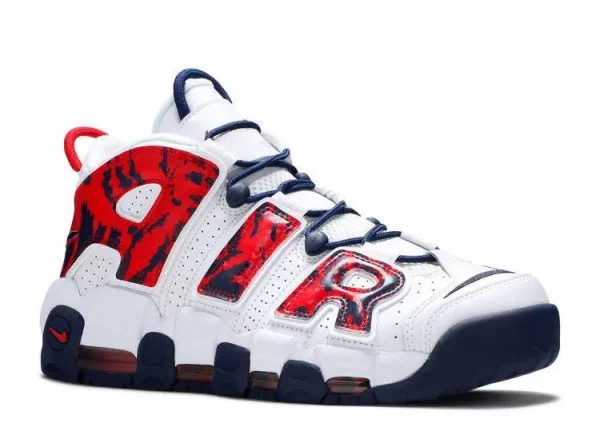 AIR MORE UPTEMPO 'RED NAVY CAMO' - Imagen 2