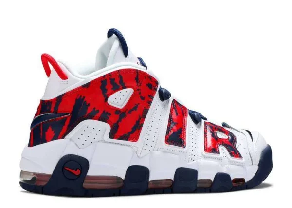 AIR MORE UPTEMPO 'RED NAVY CAMO' - Imagen 4