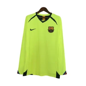 Camiseta retro FC Barcelona 05/06 2ª equipación manga larga