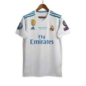 Camiseta Retro Real Madrid 17/18 1ª Equipación – Edición Final Champions League