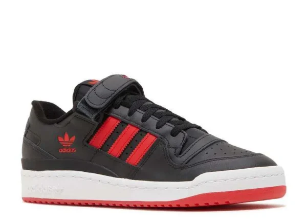 FORUM LOW 'BLACK VIVID RED' - Imagen 2