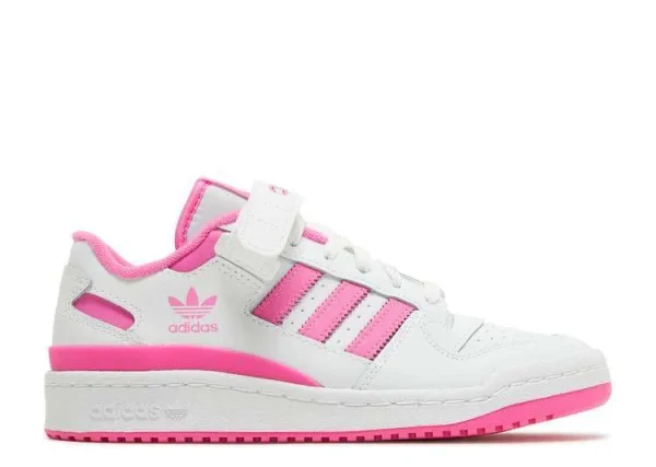 FORUM LOW 'WHITE SCREAMING PINK'
