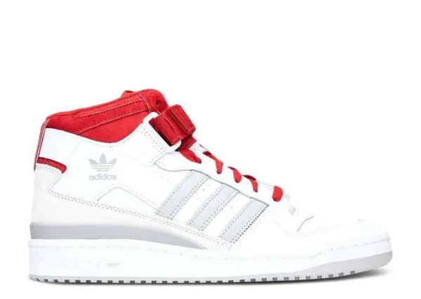 FORUM MID 'WHITE SCARLET'