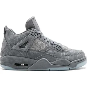 JORDAN RETRO 4 KAWS 'COOL GREY'