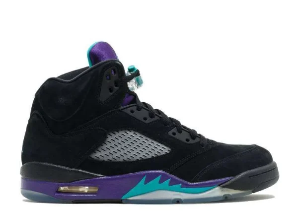 JORDAN RETRO 5 'BLACK GRAPE'