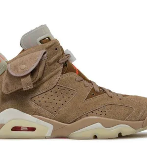 JORDAN RETRO 6 TRAVIS SCOTT 'BRITISH KHAKI'
