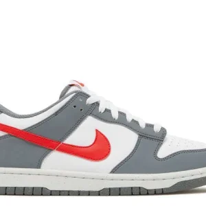 SB DUNK LOW 'GREY RED'