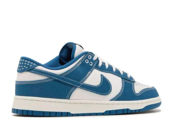 SB DUNK LOW 'SASHIKO INDUSTRIAL BLUE' - Imagen 3